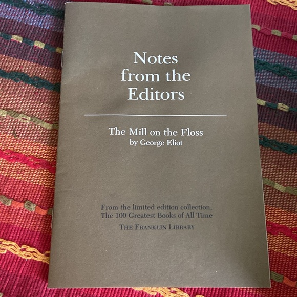 The Mill on the Floss Limited Edition Franklin Library LeatherBound Vintage Book - Picture 9 of 9